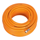 Sealey Air Hose 20x8mm Hybrid High Visibility with 1/4