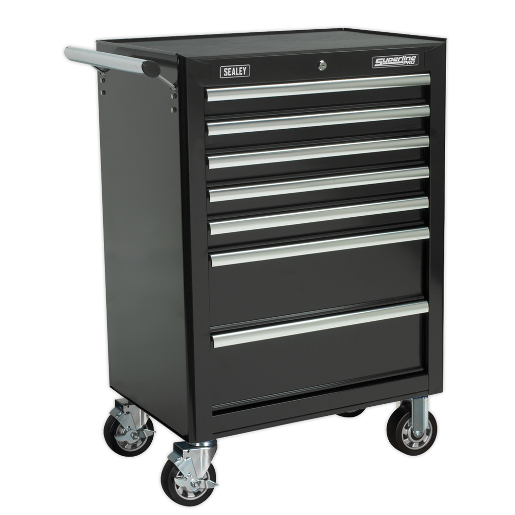 Sealey 7 Drawer Roll Cab with Ball Bearing Slides - AP26479TB