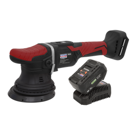 Sealey Cordless Orbital Polisher Kit 20v SV20 Series 125mm - CP20VOPKIT