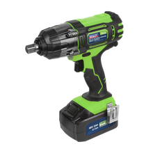 Load image into Gallery viewer, Sealey Cordless Impact Wrench 18v 3Ah Lithium-ion 1/2&quot; Sq Drive Hi-Vis - CP400LIHV