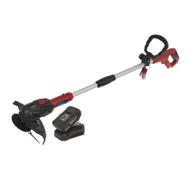 Sealey Cordless Strimmer 20v SV20 Series with 2Ah Battery & Charger - CS20VCOMBO2