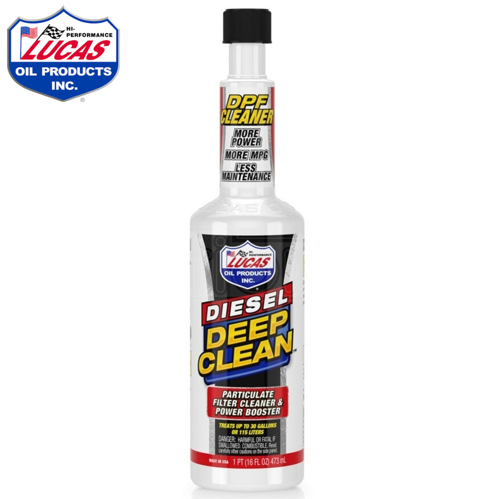 Lucas Oil Diesel Deep Clean DPF Particulate Filter Cleaner & Power Booster 473ml