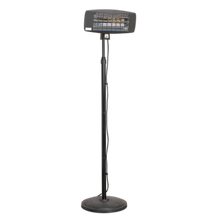 Load image into Gallery viewer, Sealey 230v Infrared Quartz Workshop Heater 2000w Floor Stand