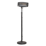 Sealey 230v Infrared Quartz Workshop Heater 2000w Floor Stand