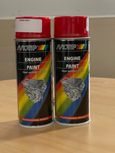 Load image into Gallery viewer, 2x Motip Red Engine Paint 400ml