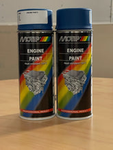 Load image into Gallery viewer, 2x Motip Blue Engine Paint 400ml